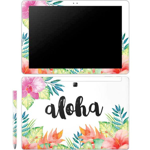 Aloha Tropical Galaxy Book 12in Skin